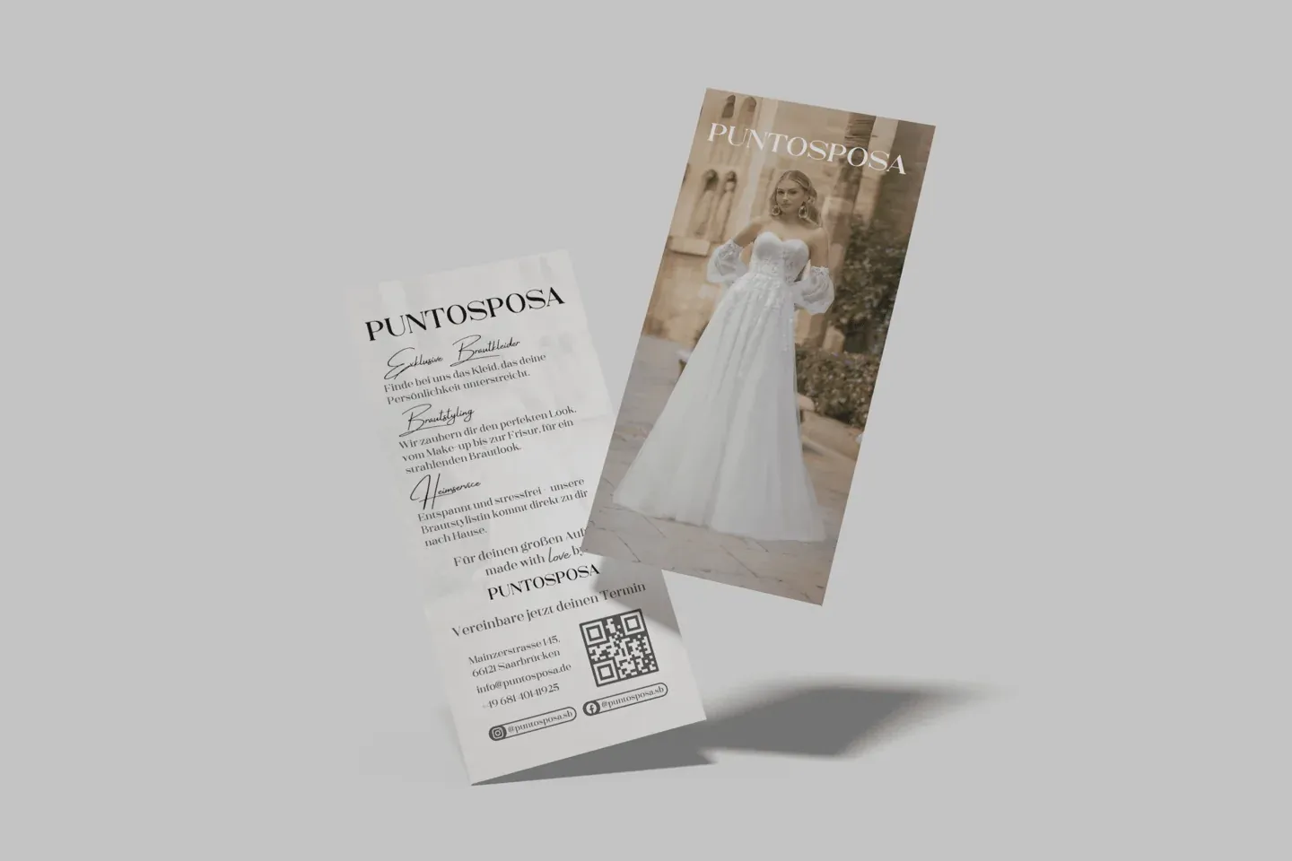 Flyer von Puntosposa als Druckmuster